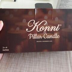 大きめキャンドル３個セットの画像