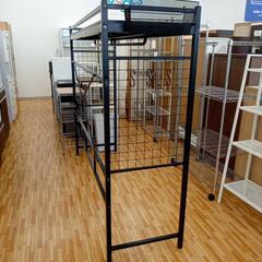 【リユースのサカイ八街店】★ジモティ割あり★ 収納ラック　衣類収納　ブラック　クリーニング済　YJ6928の画像