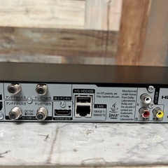 即日受渡❣️パナソニック　ブルーレイ＆HDD 1TBレコーダーWチューナー14500円の画像