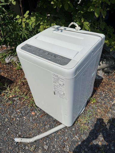 パナソニック　洗濯機　６kg