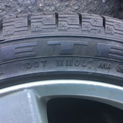 225/45R18 アルミホイール付スタッドレスタイヤ 4本セットの画像