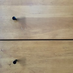 タンス・明るいブラウンカラーの画像