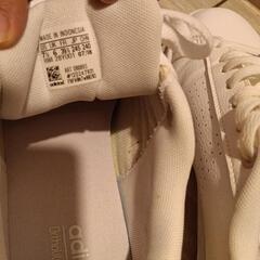adidasスポーツ靴ピンク美品の画像