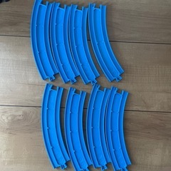 プラレールカーブ8本セット（一周分）の画像