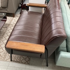 ⭐︎美品⭐︎ニトリ　2Pソファー　ステインの画像
