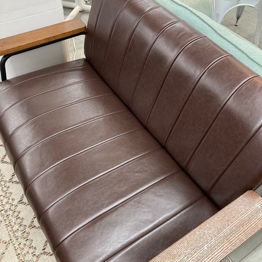⭐︎美品⭐︎ニトリ　2Pソファー　ステイン