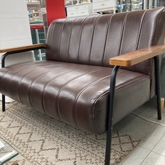 ⭐︎美品⭐︎ニトリ　2Pソファー　ステインの画像