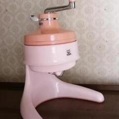 昭和レトロ❓️　かき氷器の画像