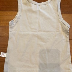 新品 ノースリーブ タンクトップ 80の画像