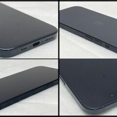 中古 iPhone15 128GB ブラック MTMH3J/A SIMフリー バッテリー状態 96%の画像