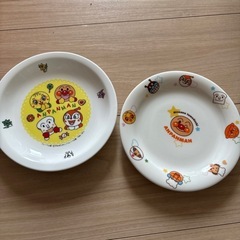 アンパンマン　食器セット　追加2枚平皿の画像
