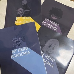 僕のヒーローアカデミア A4クリアファイル4枚セットの画像