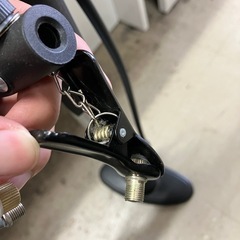 2507-564 あさひH2008-8D 自転車用 樹脂ポンプ 付属品あり バラ売り不可　中古 現状お渡し の画像
