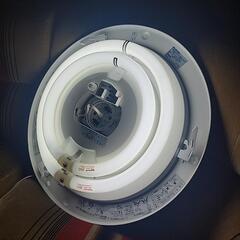 【稼働品】ナショナル シーリングライト 蛍光灯 リモコン付き　の画像