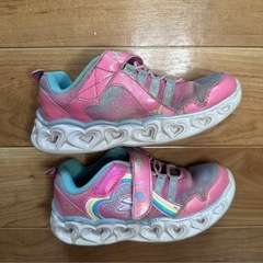 skechers女の子靴18cmの画像