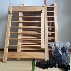 ベビーサークル 木製の画像