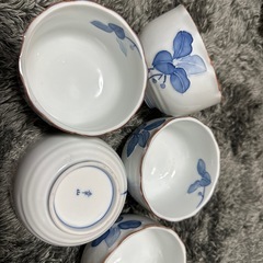 有田焼　幸山窯　小鉢　白磁　5客セット の画像