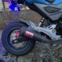 ホンダ グロム125 JC61型 カスタム車両 モリワキマフラー・LEDウインカー付きの画像