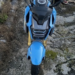ホンダ グロム125 JC61型 カスタム車両 モリワキマフラー・LEDウインカー付きの画像