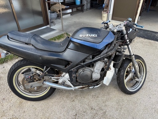 【部品取り・レストアベース】スズキ アクロス250 鍵なし／実働不可