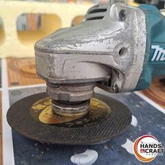 ✨マキタ　中古　GA404DZ　充電式ディスクグラインダ　18V　100ｍｍ✨うるま市田場✨の画像