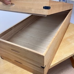 着物収納箱　桐　2段の画像