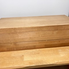 着物収納箱　桐　2段の画像