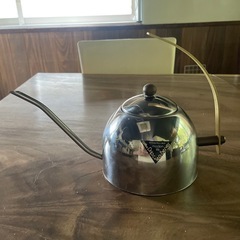 美品ステンレス　ティーポット　　ティーサーバー　やかん　コービードリップポット の画像