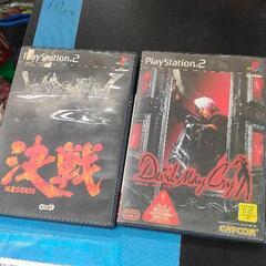 0722-071 PlayStation 2用ソフト　4個セットの画像