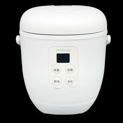★動作確認済み★炊飯器　2020年製　小泉成器　1.5合炊き　ライスクッカーミニの画像