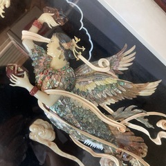 貴石画　特大サイズ　天女の画像