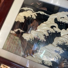 貴石画　特大サイズ　天女の画像