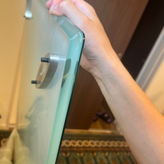 大塚家具　ガラスダイニングテーブルの画像
