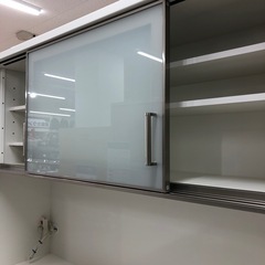 ニトリ　レンジボード　スライド2枚扉　4段引き出しの画像