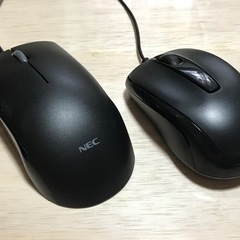 使用品　有線マウスの画像