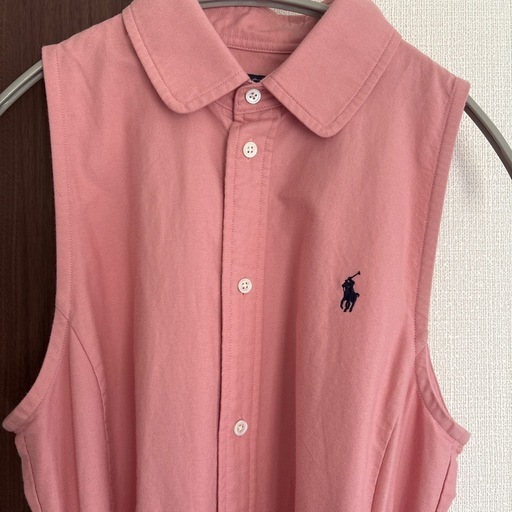 ほとんど未使用　Polo Ralph Lauren ピンクワンピース