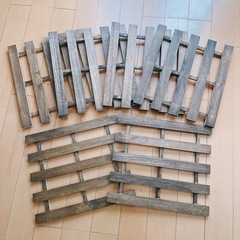 【譲り先確定】桐すのこ まとめ売り インテリア DIY 工作の画像