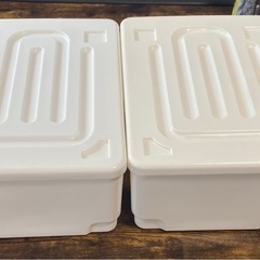 収納ケース　2個の画像