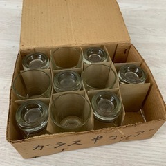3【80ml】ガラスコップ（大）10個の画像