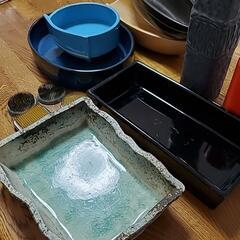 花器(生け花用)9点と剣山4個の画像