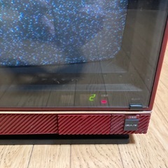 レトロ　ブラウン管テレビ　18型　東芝の画像