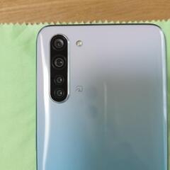スマホ　OPPO reno3A　ブルーの画像