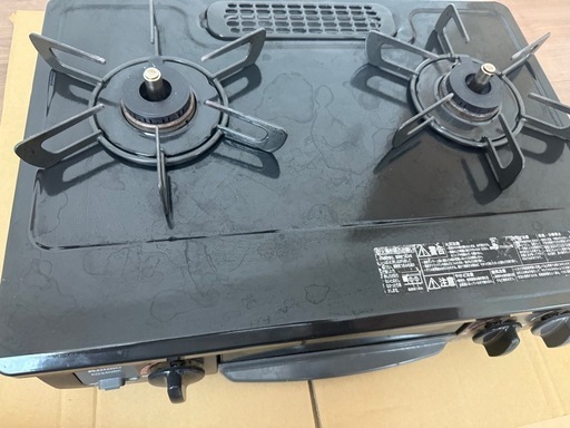 リンナイ ガステーブル コンロ 右強火力 プロパンガス用KG34NBKR/LPG