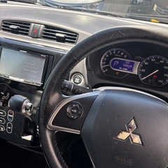 商談中です　広島市　H27年式　EKカスタム　車検8年１１月まで　フルセグ　DVD Bluetooth ETC バックカメラ付きの画像