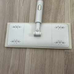 無印良品　ヘッドが付け替えられる　木製ポール　フローリングワイパーの画像