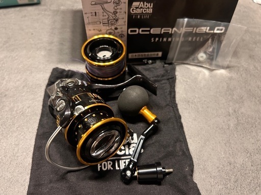 アブガルシアOCEANFIELD 2500H/2500SH スピニングリール