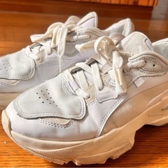 　オーキッド　スリフテッド　ウィメンズ　25.5cm PUMA 新品 ベージュの画像