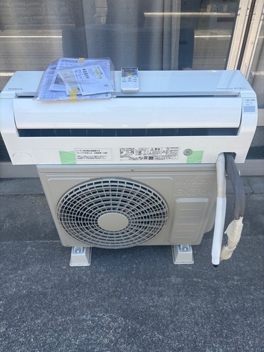 白くまくん　エアコン　6畳　RAS-D22NBK 2023年製 白くまくん エアコン 6畳 RAS-D22NBK 2023年製 ☆◯HITACHI ルーム