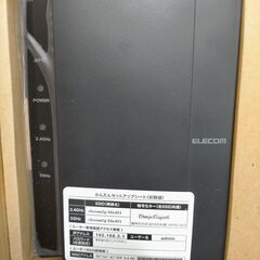 ELECOM 無線LANルーター WRC-1167GHBK2-S  250722-7Tの画像