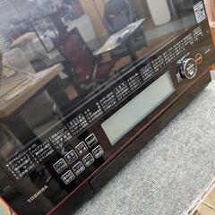 J539 ★2021年製★角皿なし・庫内使用感有り★TOSHIBA★加熱水蒸気オーブンレンジ★石窯ドーム★ER-SD5000(R)の画像